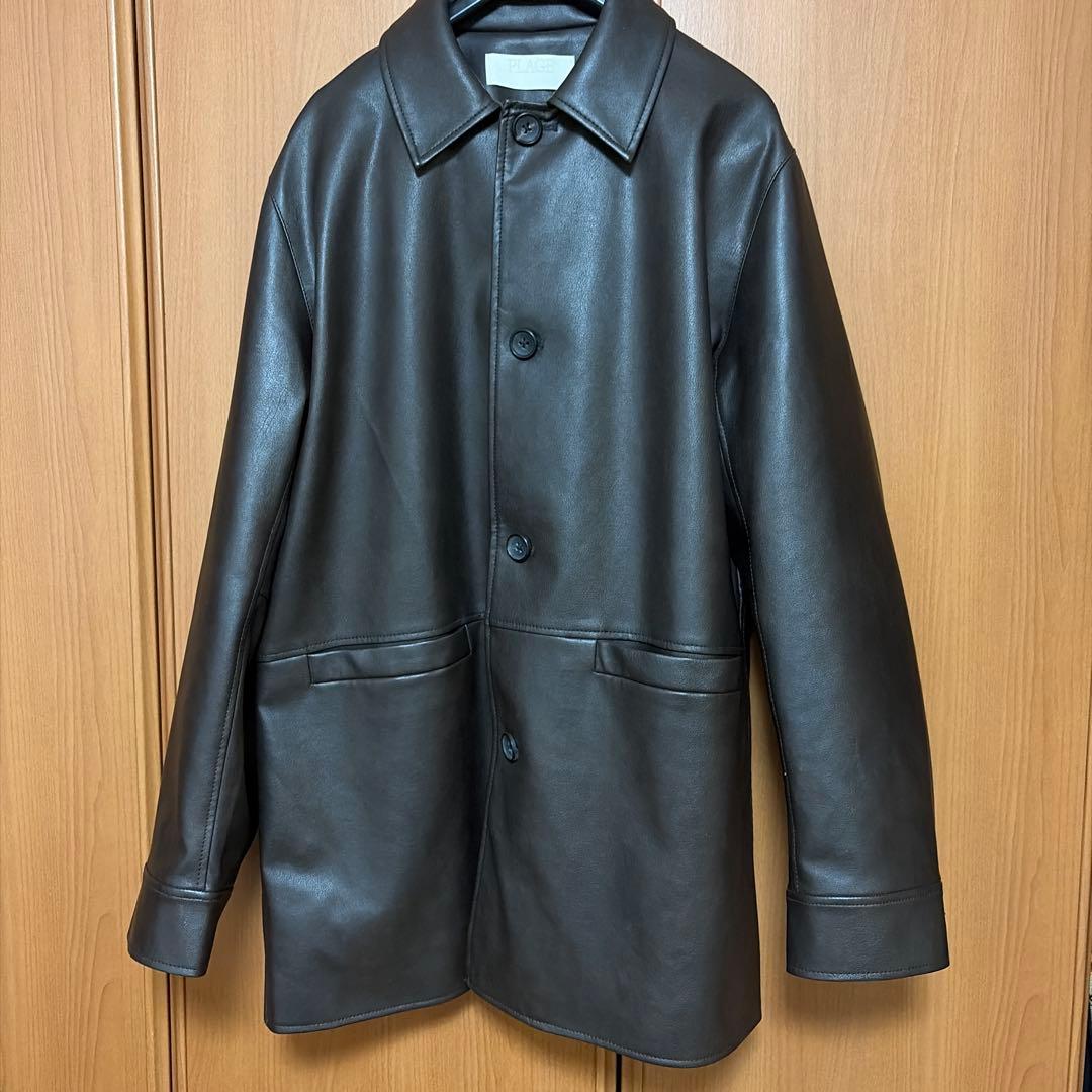 レザージャケット　plage