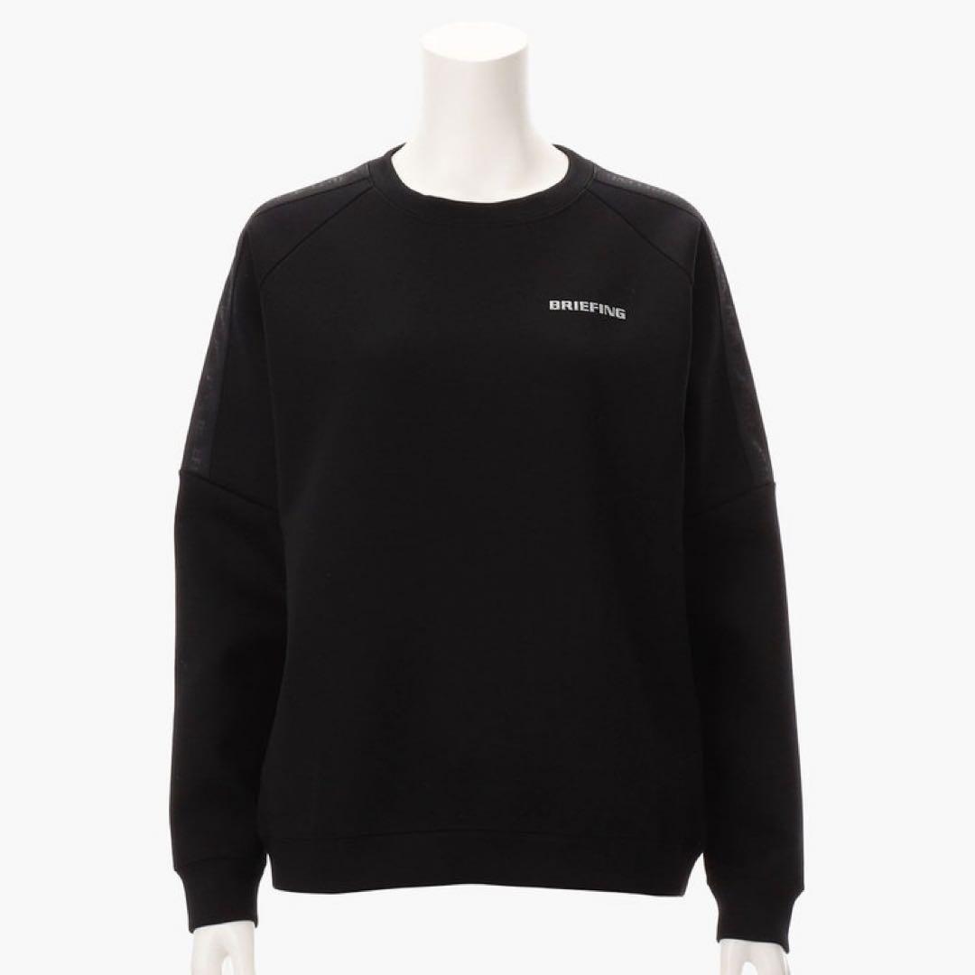 新品　BRIEFING WS WARM LOGO LINE CREWNECK