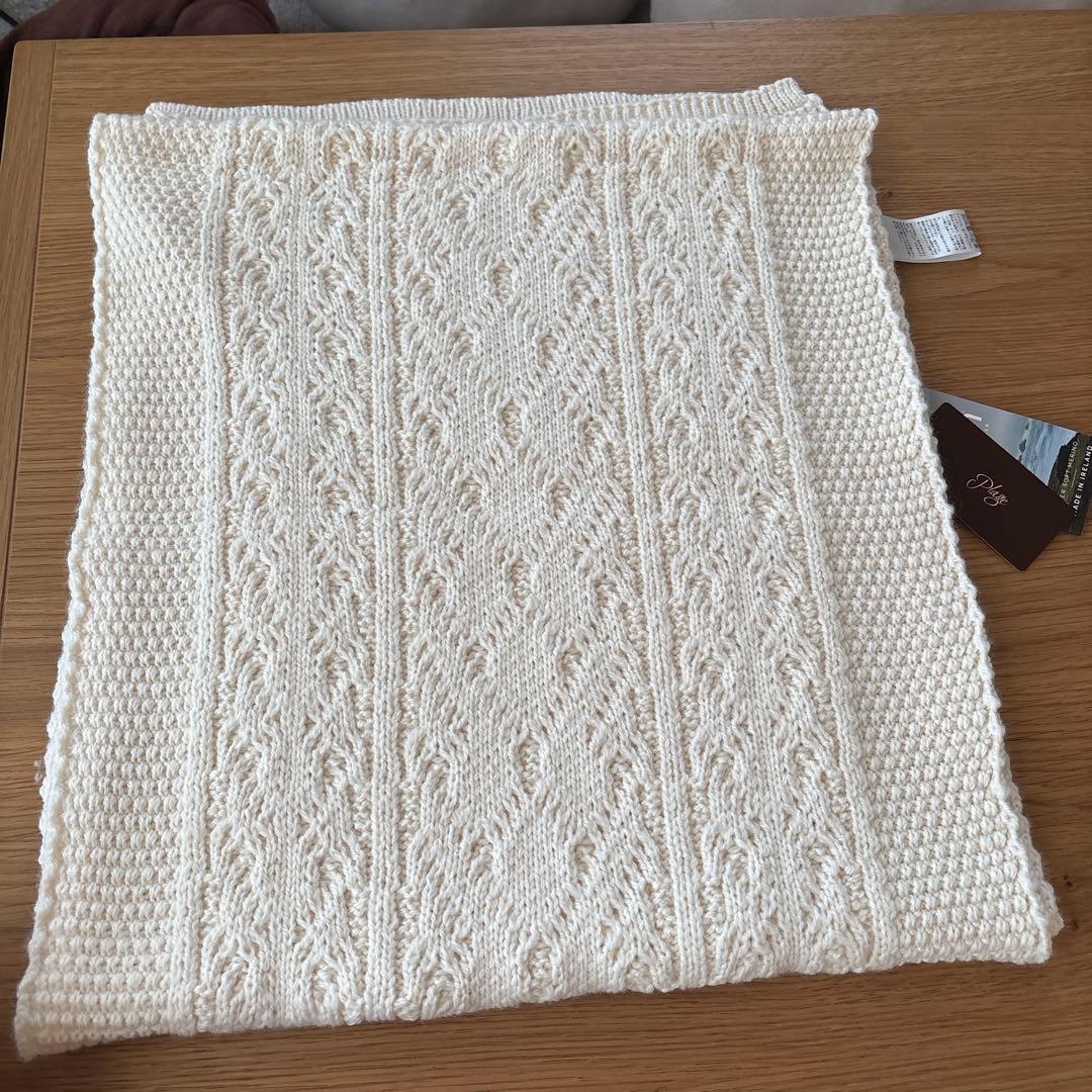 新品未使用タグ付き　Plage aran WOOLLEN MILLS