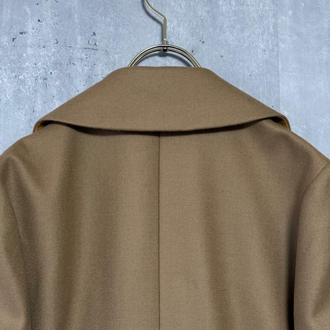 美品✨PS ポールスミス ダブルブレスト ウールPコート キャメル 42 ドット