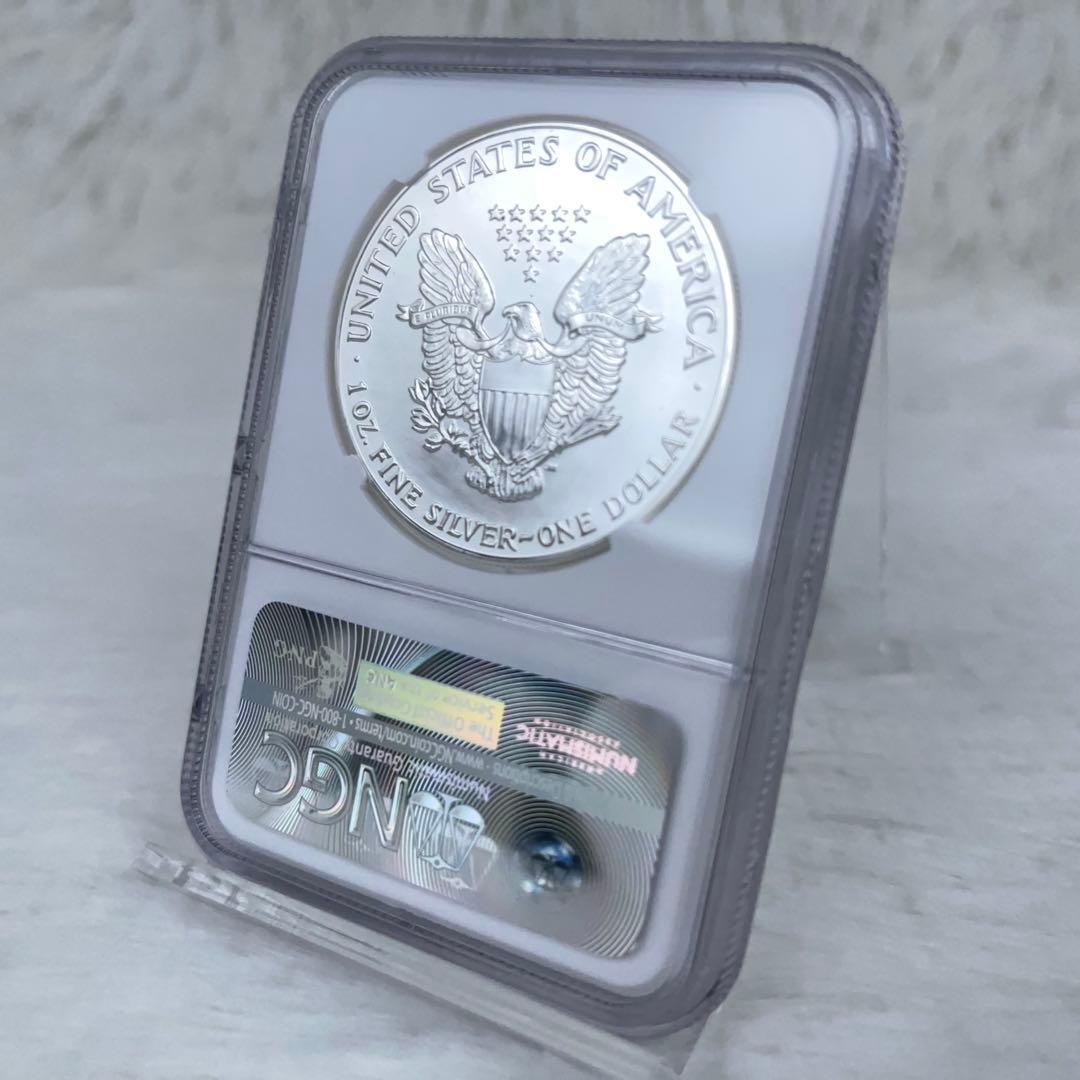【銀高騰】1992年 イーグル銀貨 NGC MS69 AI需要 資産防衛 希少