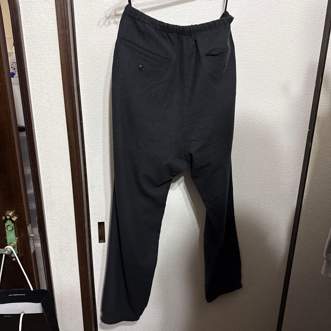 COMOLI ウールビエラドローストリングパンツ