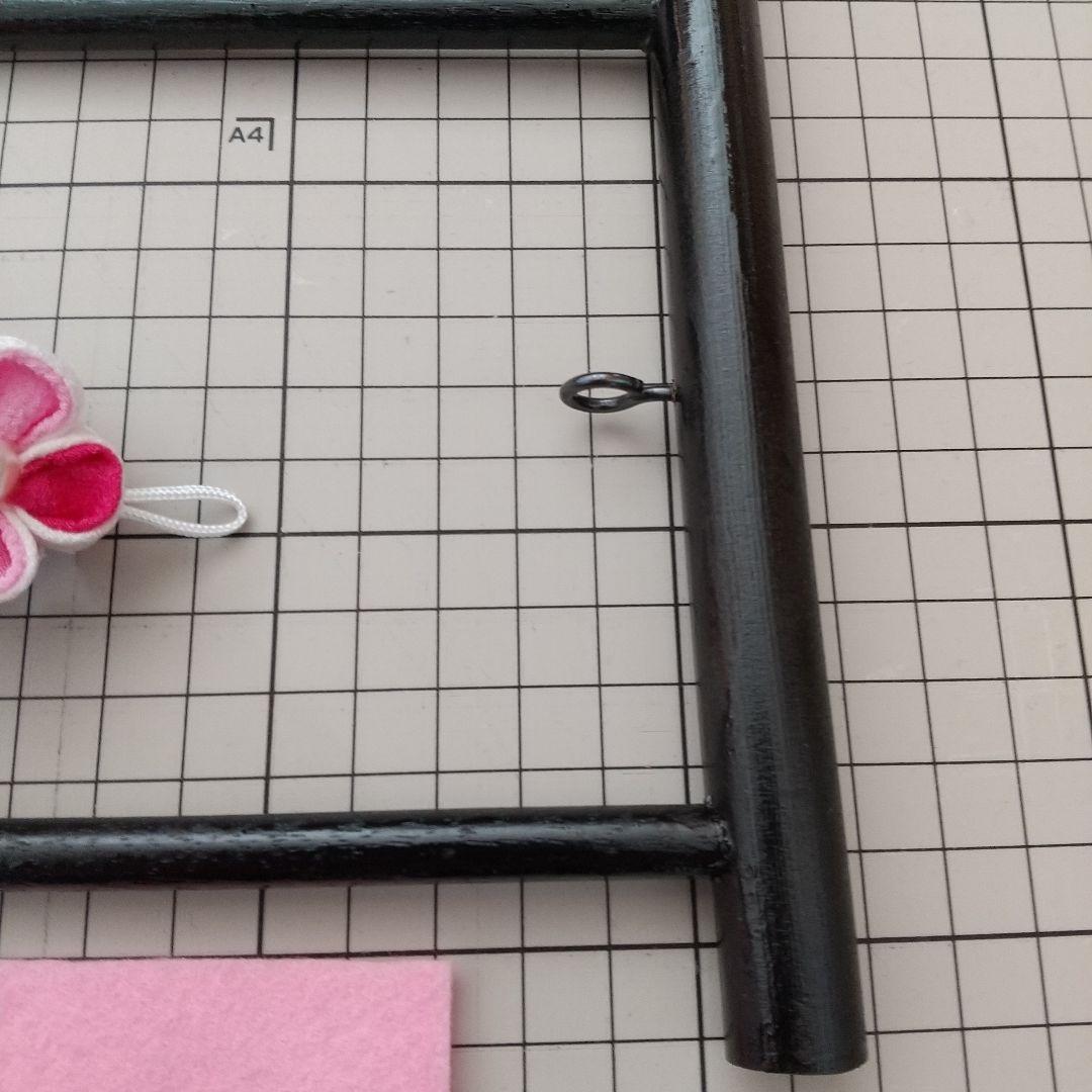 つまみ細工 吊るし飾り 雛飾り スタンド付き　ひな人形