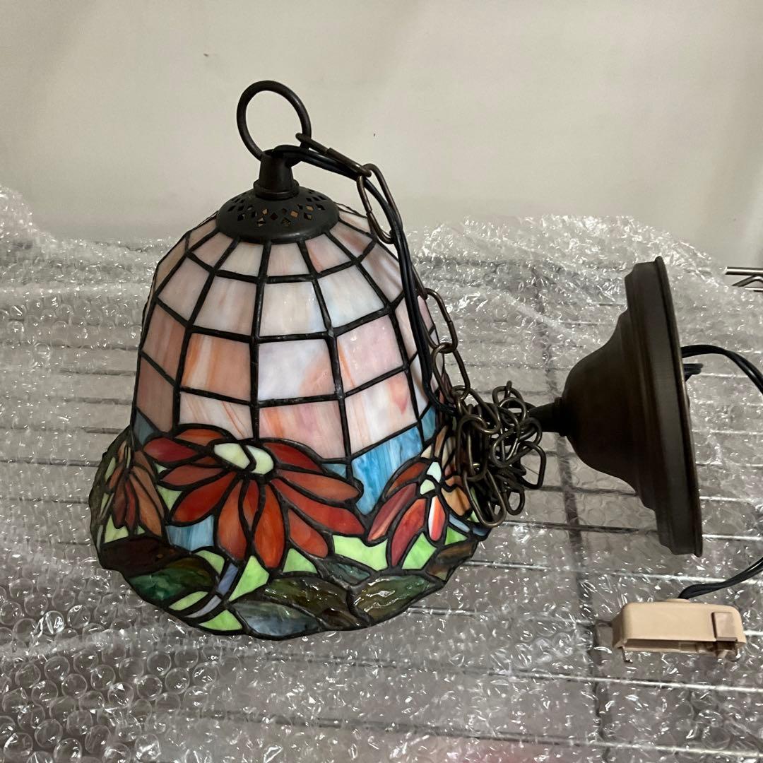 ペンダントライト ステンドグラス ダウンライト 吊り下げ