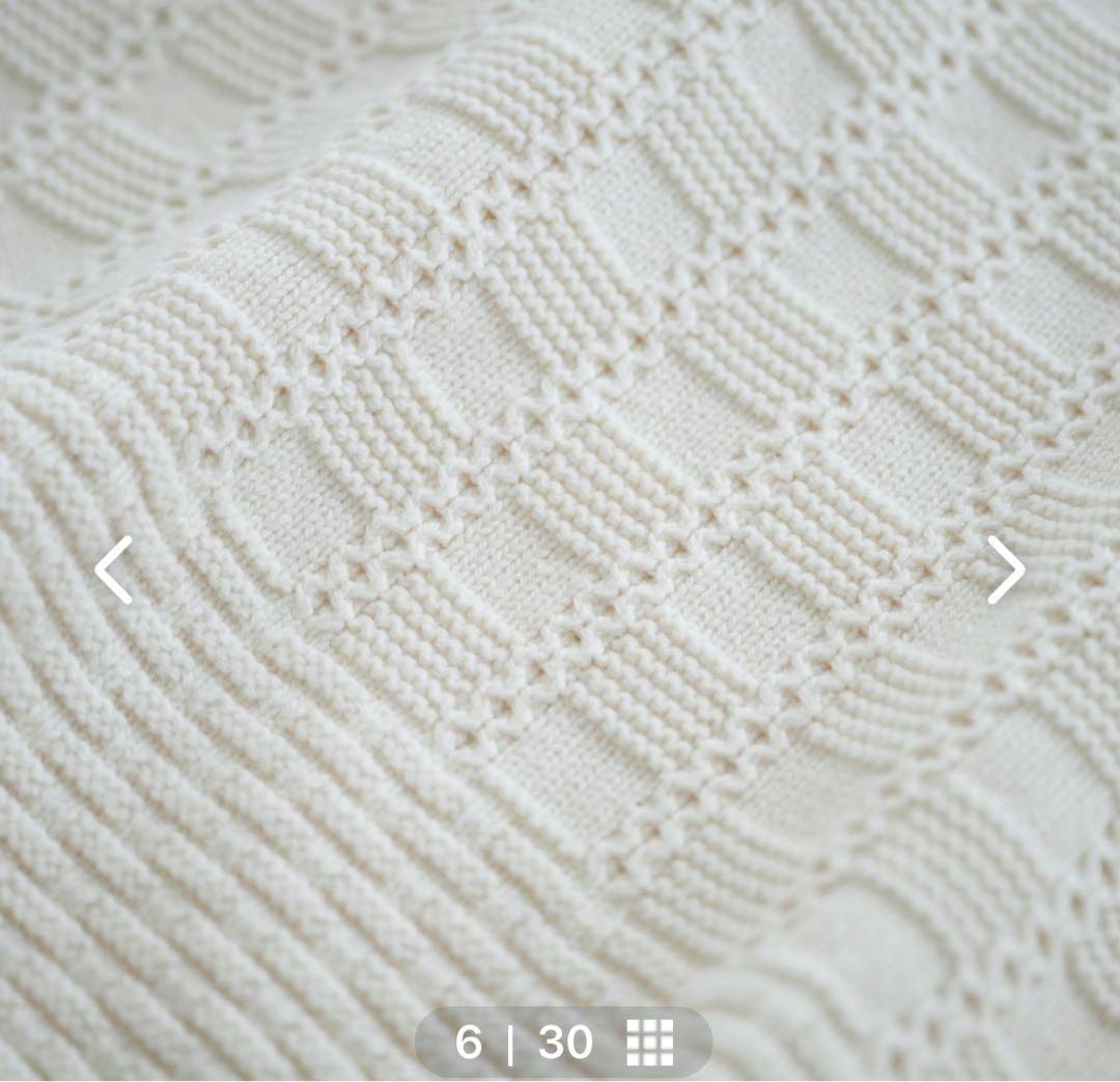 北欧暮らしの道具店「冬の暮らしに、愉しみを」バスケット編みのニット