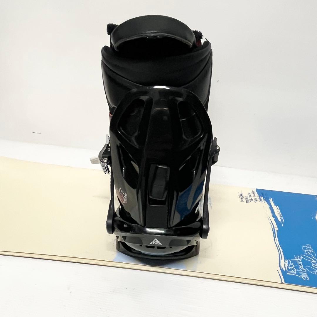 SALOMON MOSS REAL555 スノボセット　スノーボード モス　K2