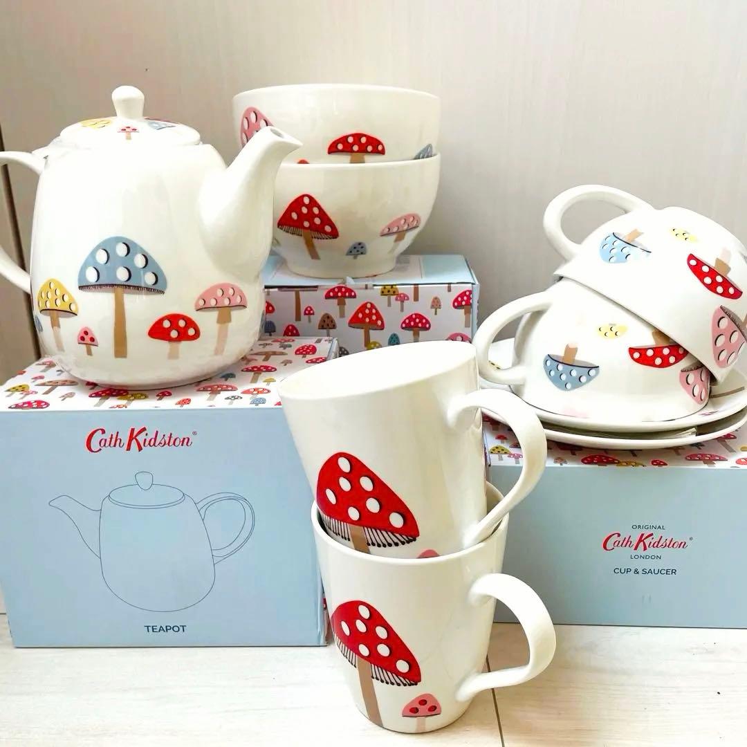 キャスキッドソン　きのこ柄　食器