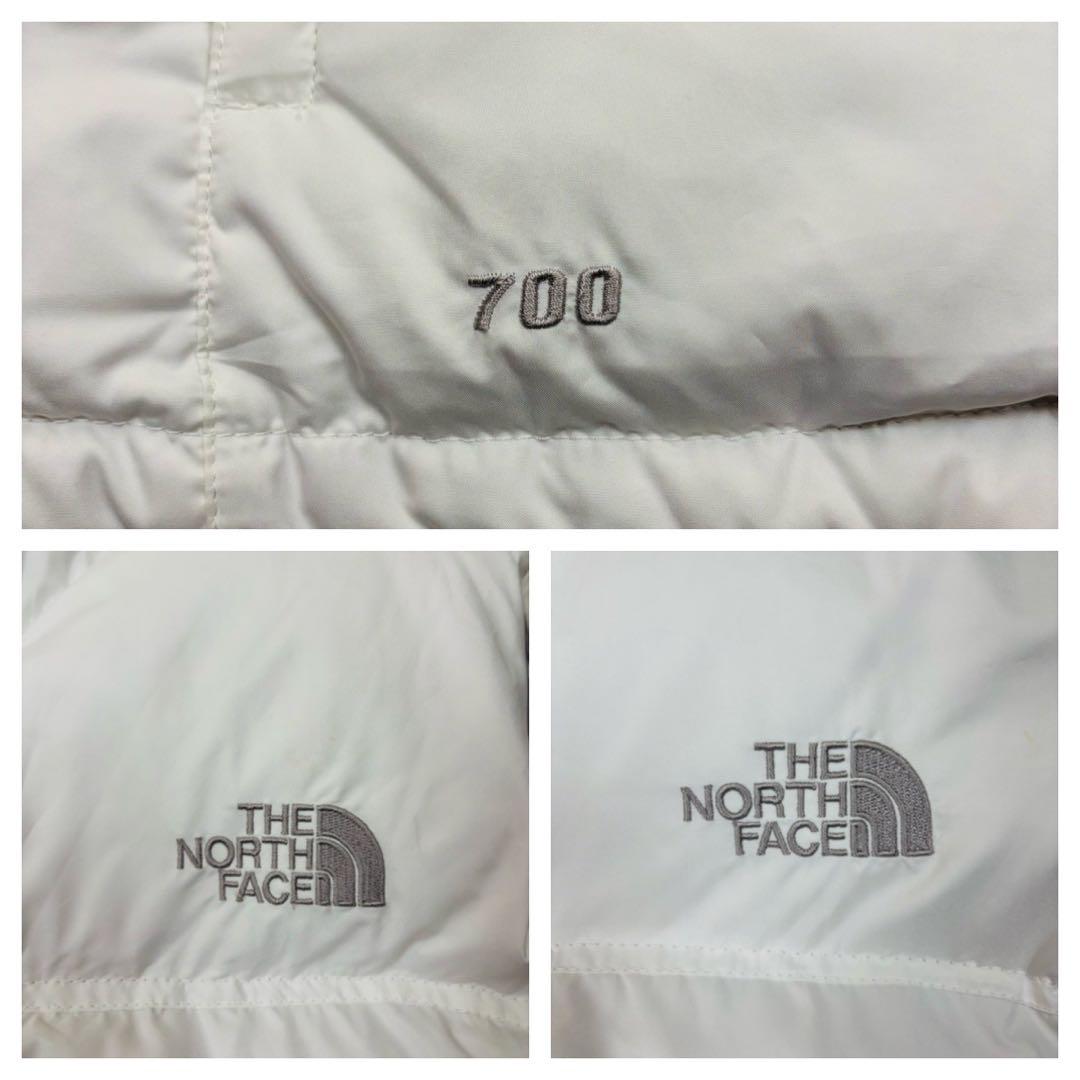 THE NORTH FACE ダウンベスト XL 700 ホワイト【234】