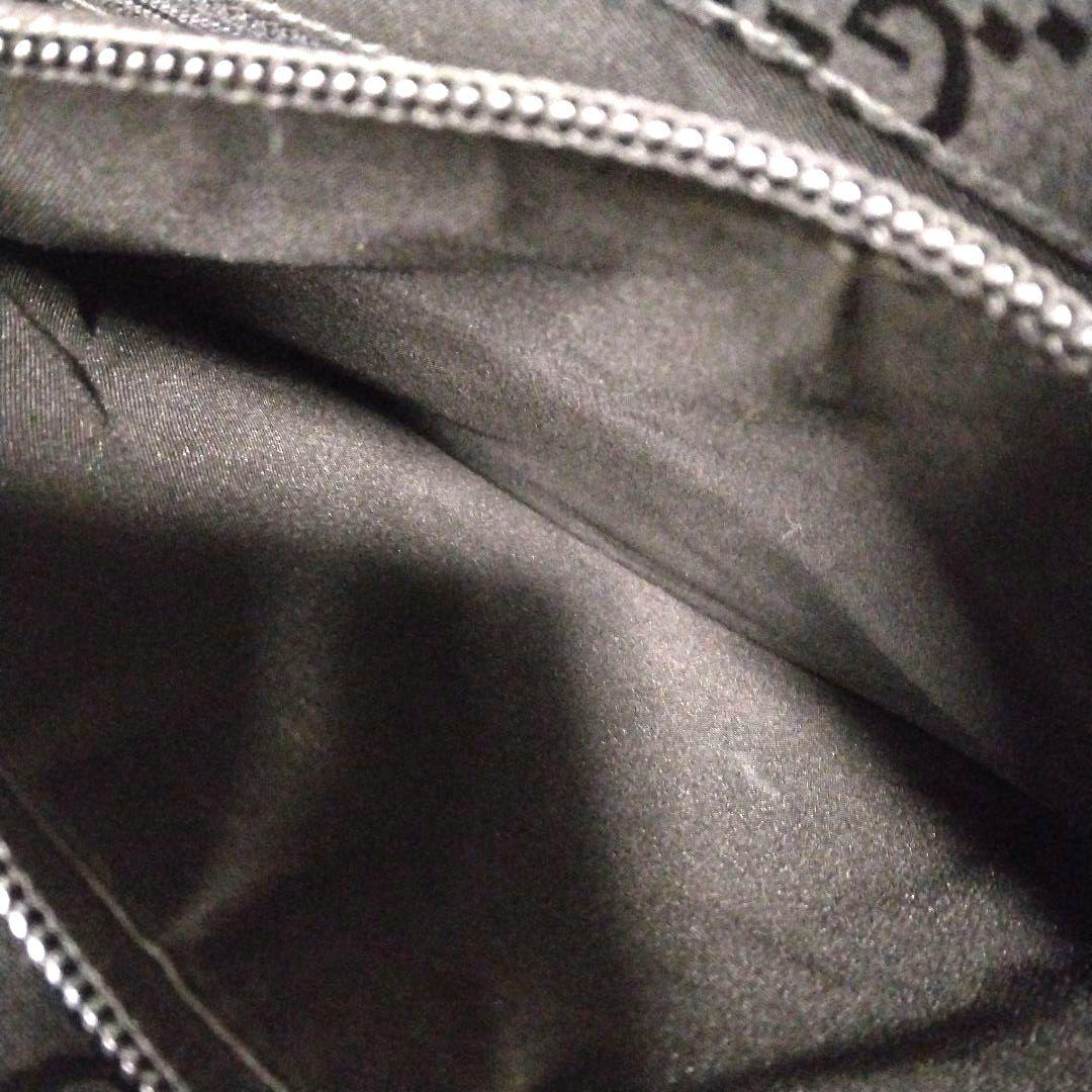 GUCCI　トートバッグ　ハンドバッグ　ナイロン　GG　バンブー　総柄