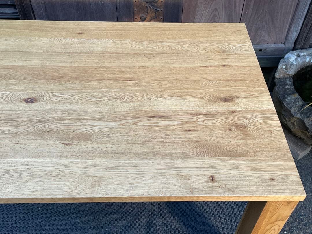 クラッシュゲート　デン　ダイニングテーブル　180cm　ナラ材　仙台　宮城
