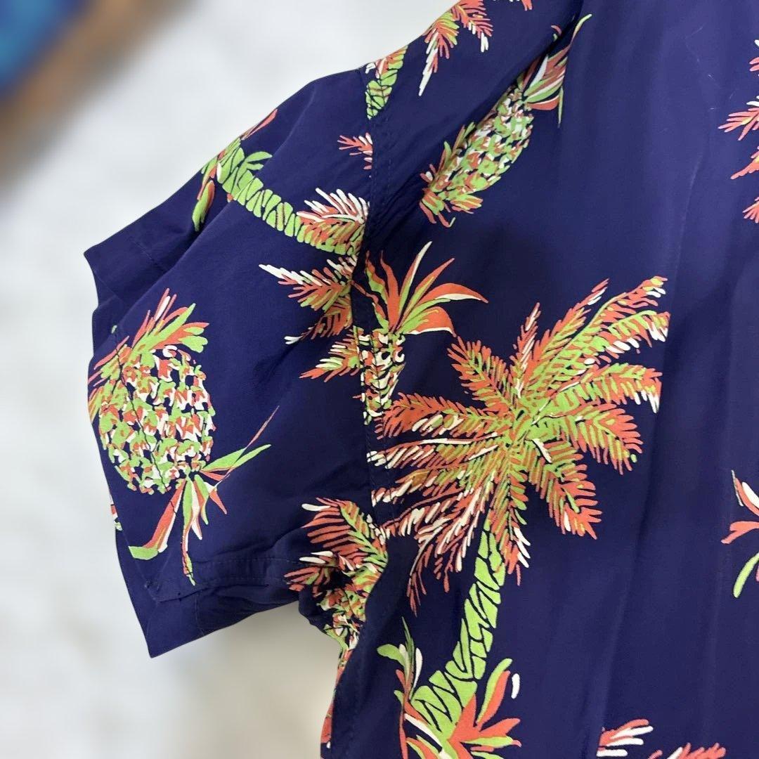 美品》SUN SURF　BEAMS BOY アロハシャツ　ハワイアン　セーラー