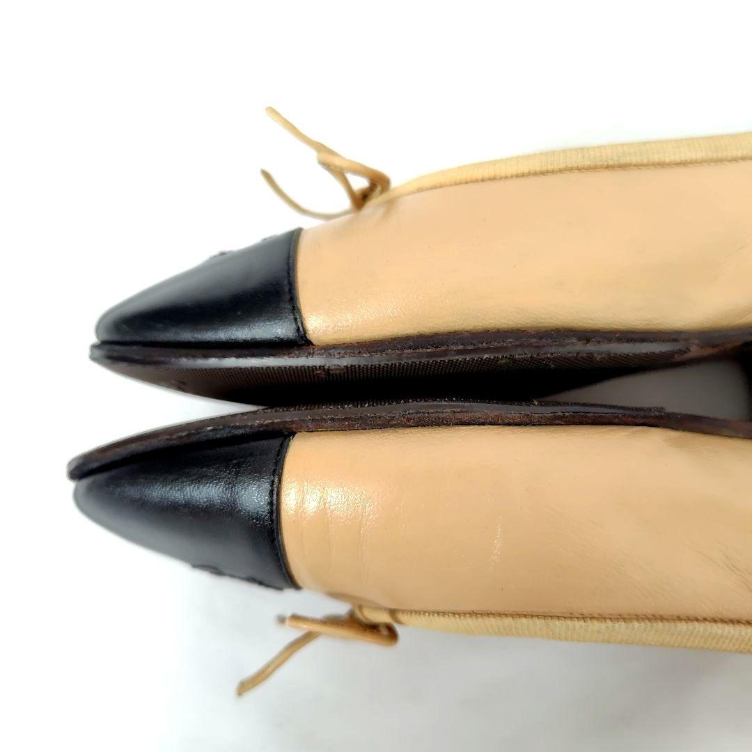 ✨️腕利き職人のリペア済✨️良品【シャネル】バレリーナ フラットシューズ