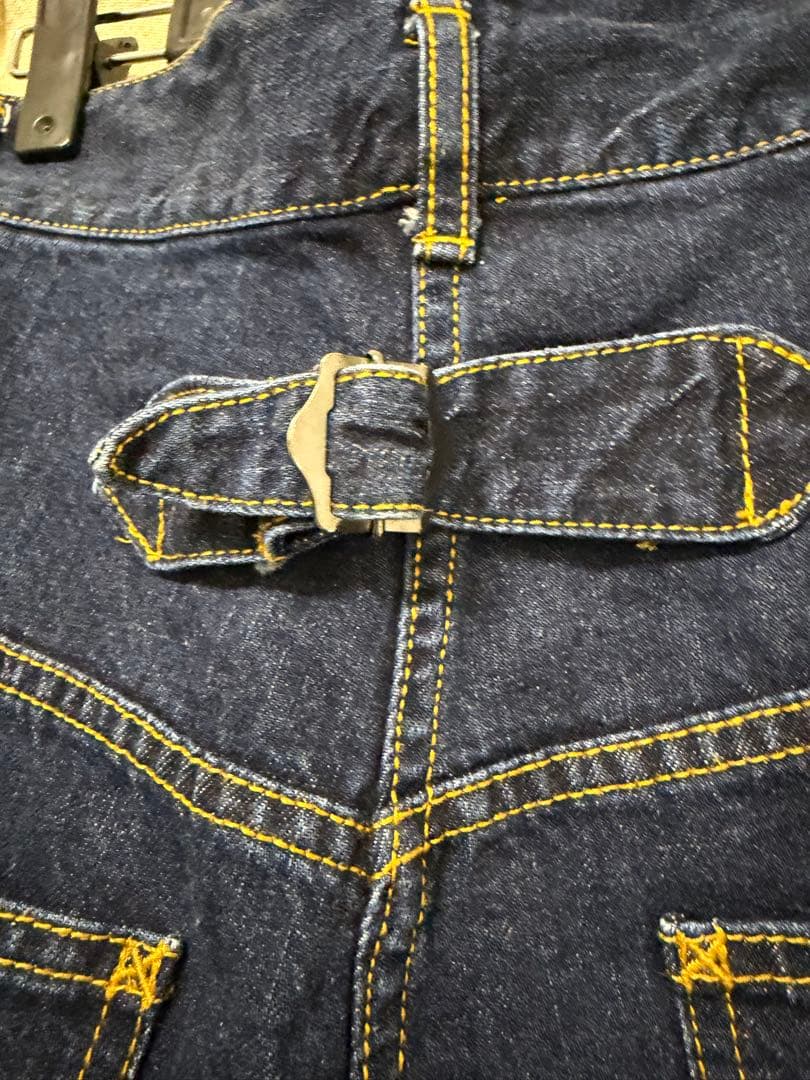 ヴィヴィアンウエストウッド　レッドレーベル　ダークブルー デニム ワイドパンツ