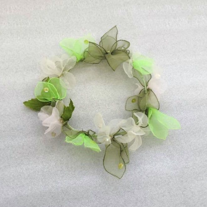 バレエ衣裳　トリコット2枚重ねピンク　キューピット5着まとめ　髪飾り2点付