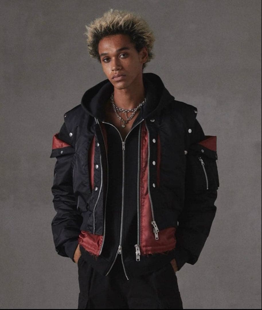 GRANCY ボリュームレイヤードデザインMA-1 タグ付き