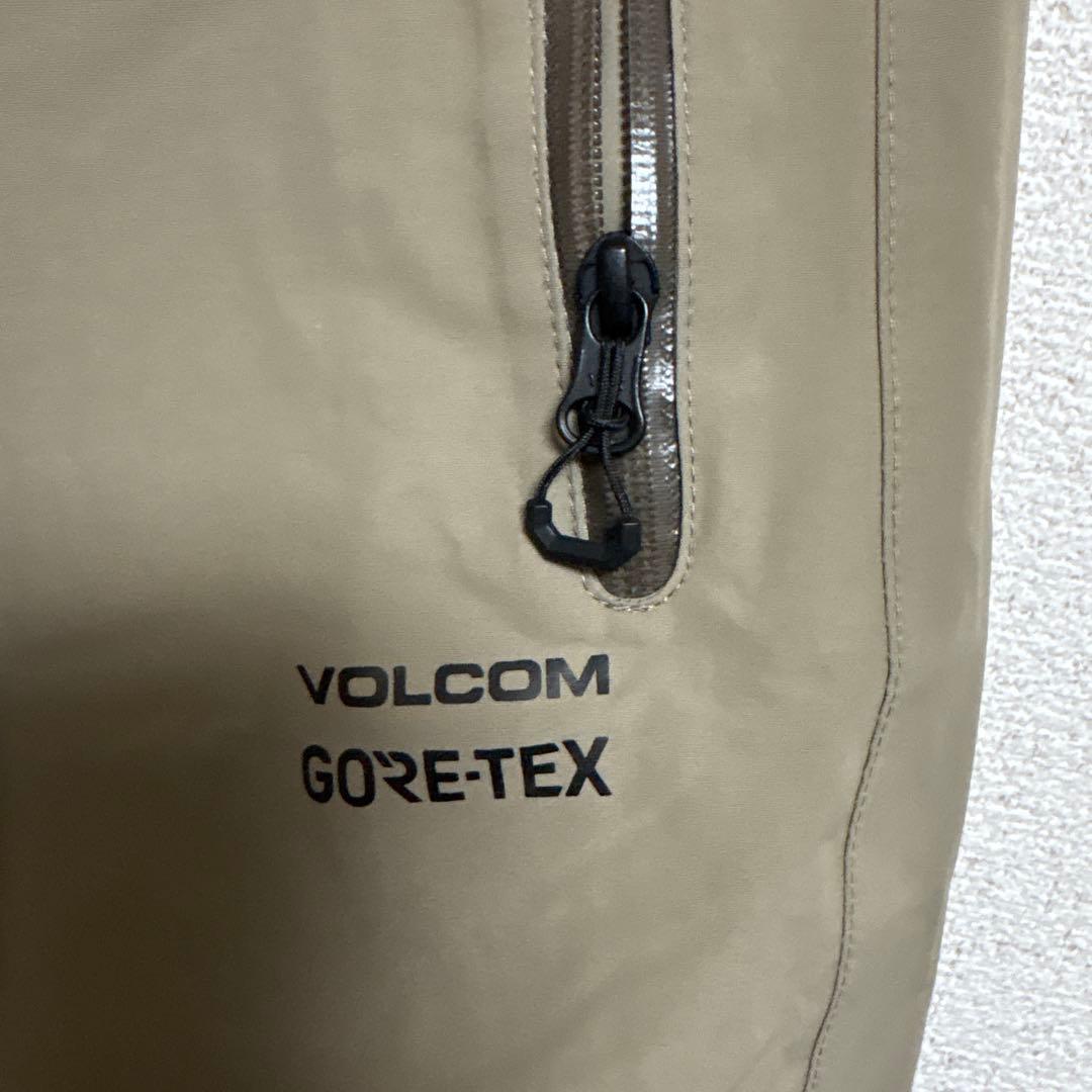 VOLCOM GORE-TEX スノーボードパンツ ベージュ