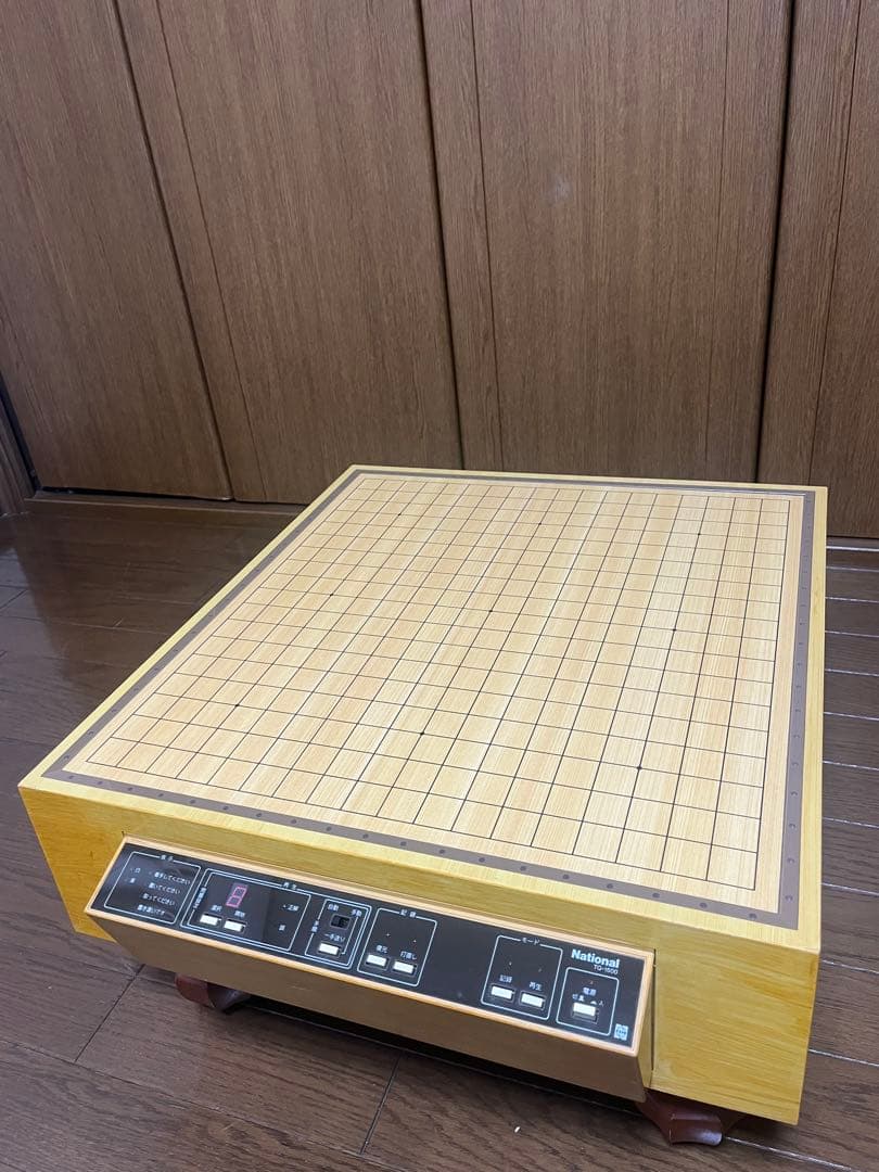 ナショナル電子碁盤　名局TQ-1500 ソフトカード27枚、記録カード42枚付き