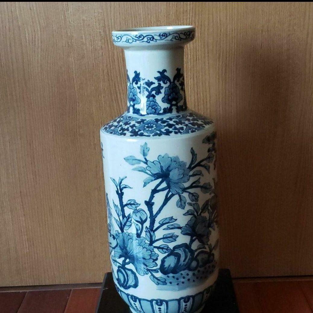 中国　古玩　壷　花瓶　大清乾隆年製 　花入れ