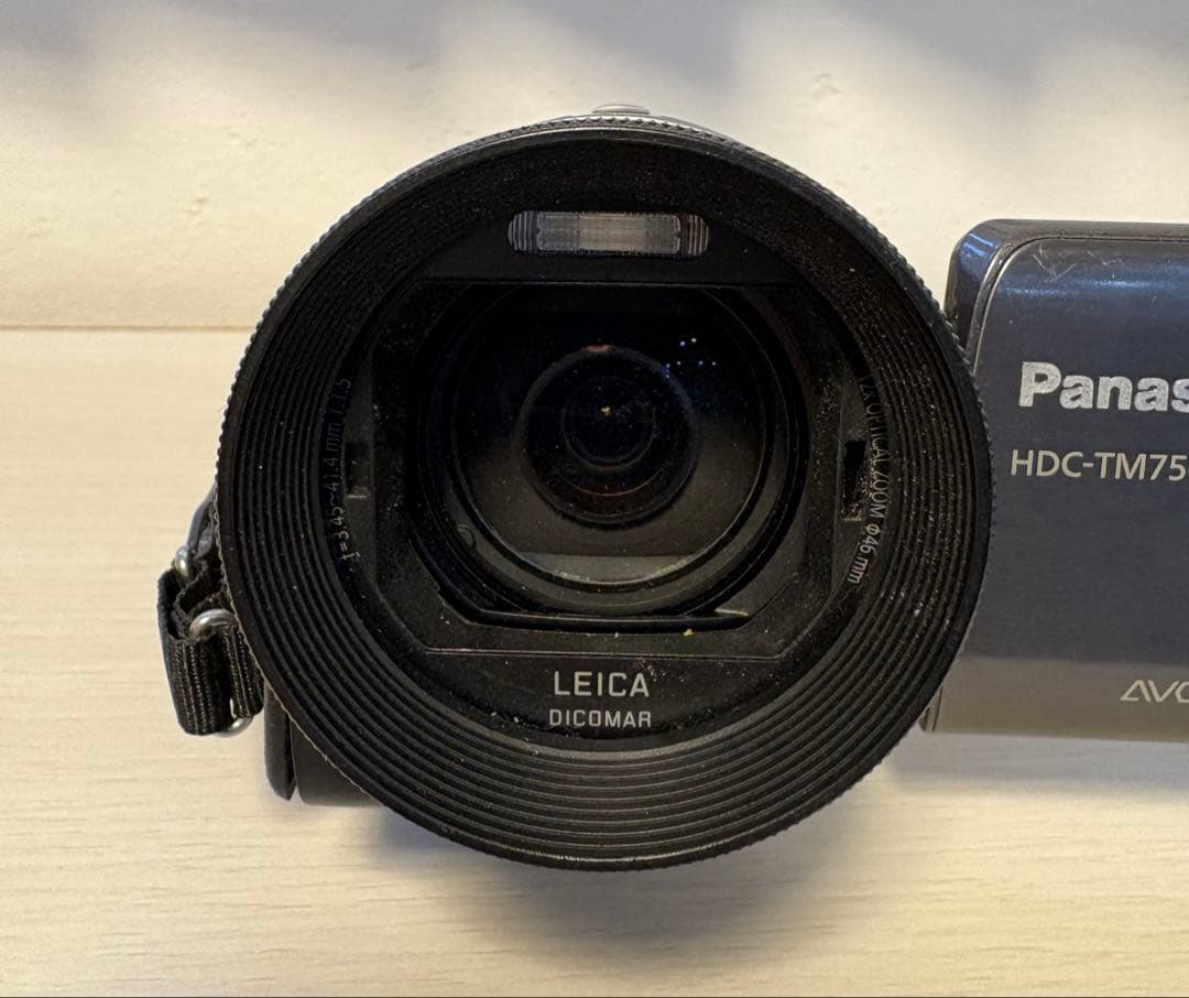 パナソニックビデオカメラ HDC-TM750-H 96GB (予備バッテリー付)