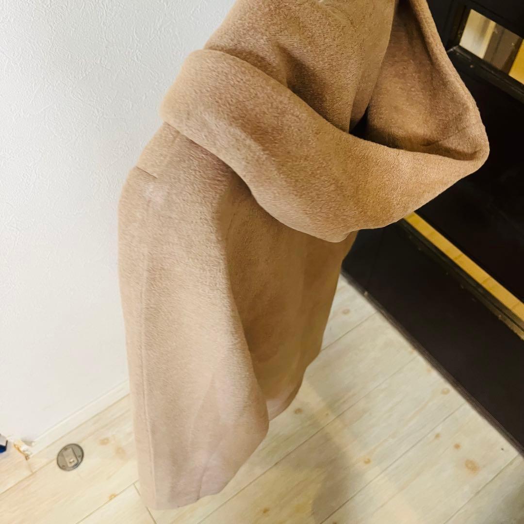 新品☆ANAYI バイカラーボンディングフードコート/セオリー、23区、ロペ