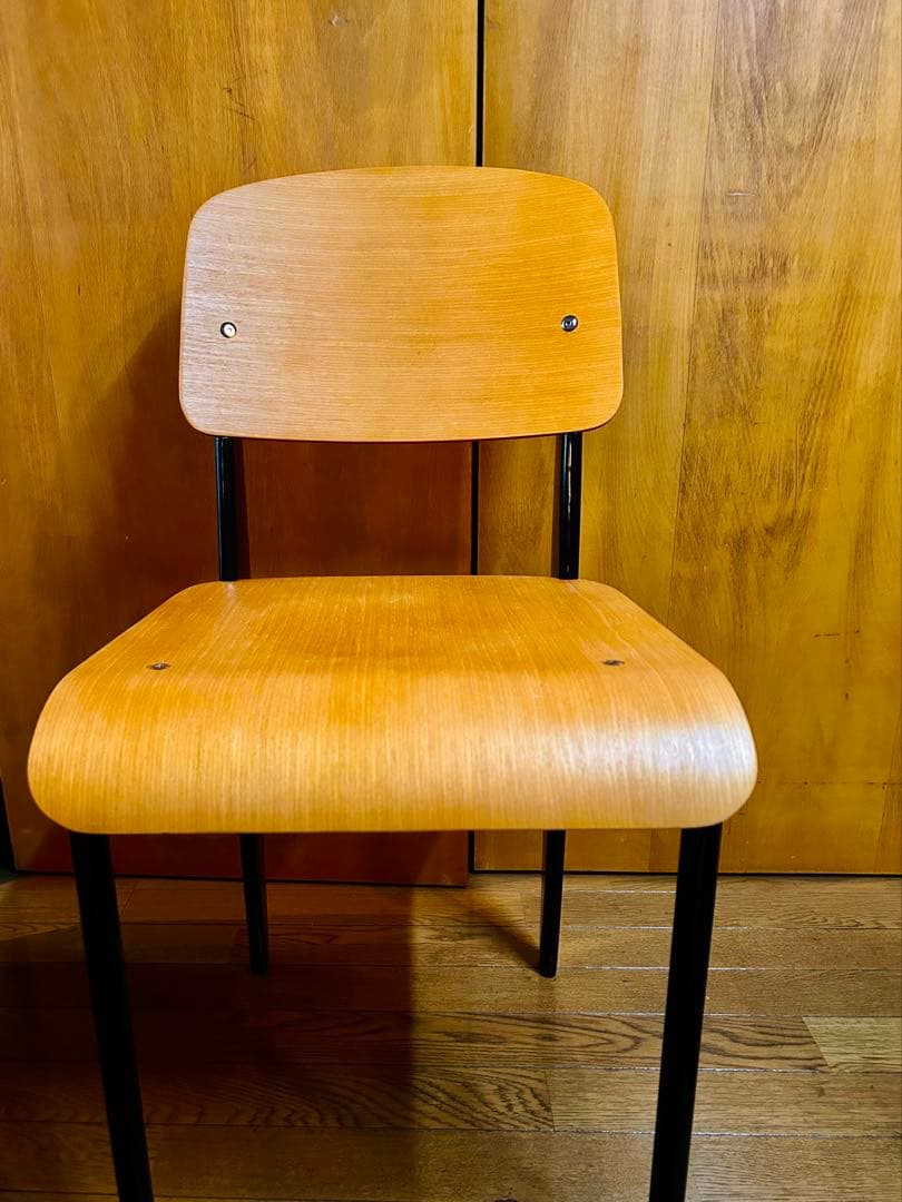 名作新品2脚セットJean Prouve STANDARD CHAIR 椅子復刻