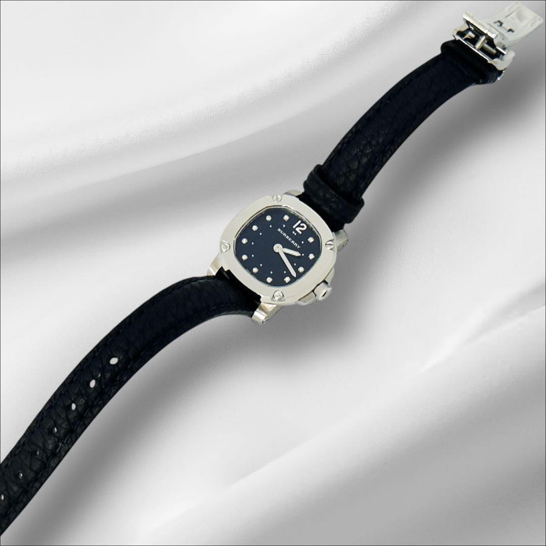 バーバリー 時計 ブリテン ダイヤ クォーツ BURBERRY 美品 箱付
