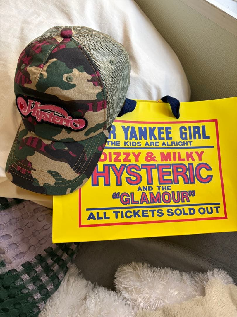 ヒステリックグラマー メッシュキャップ/ 帽子/ ショッパー付き！