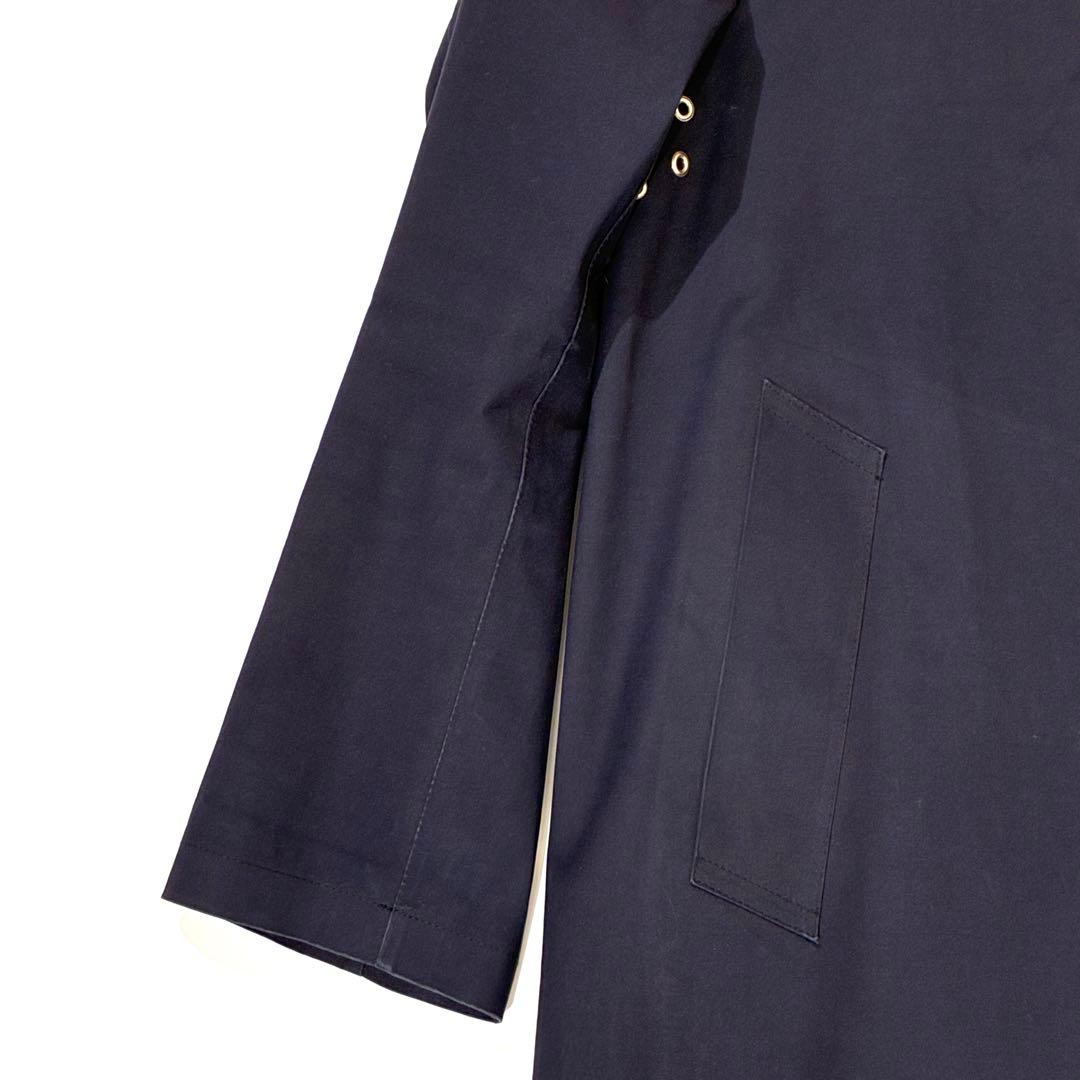 Mackintosh LONDON ステンカラーコート ゴム引き ライナー L