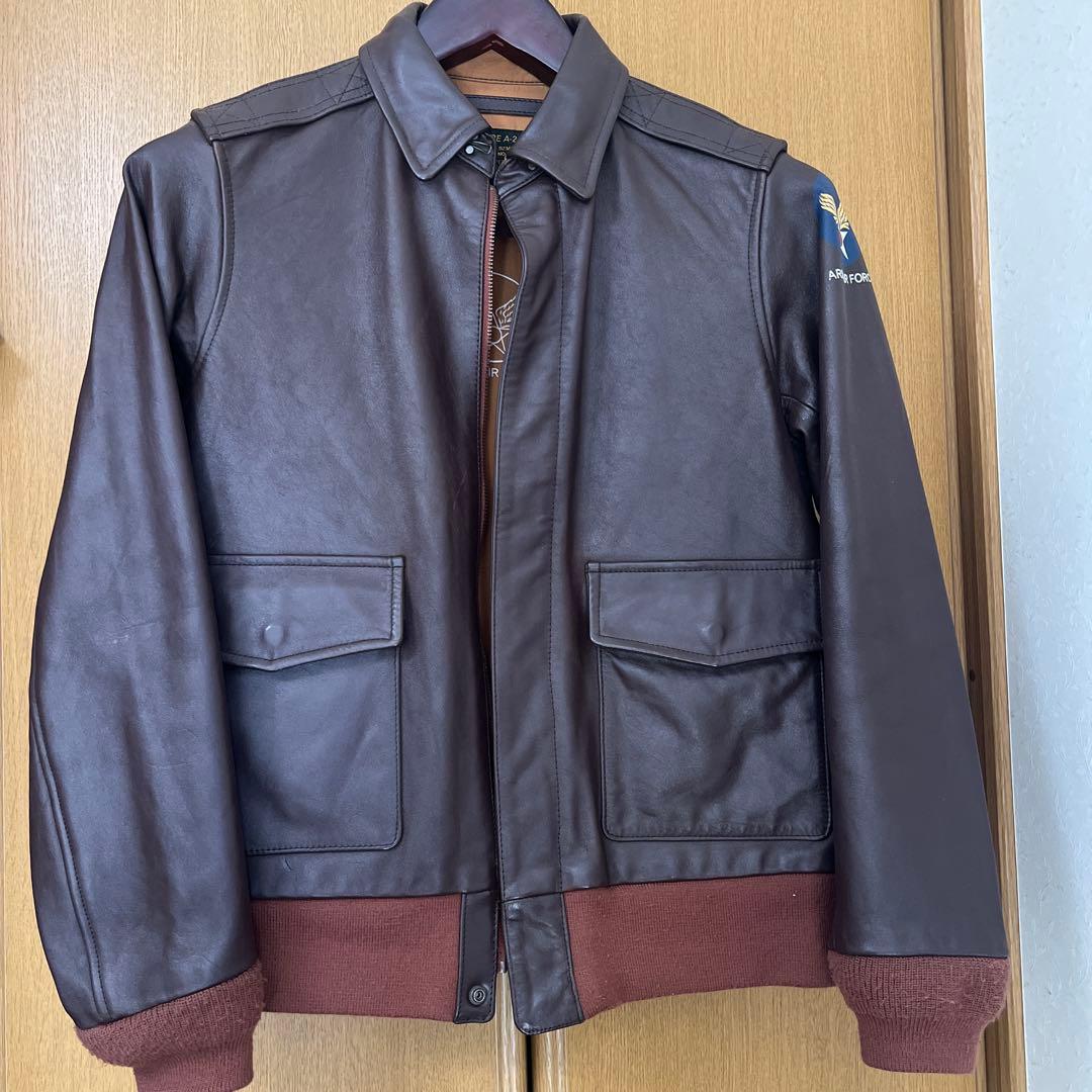 HOUSTON製 TYPE A-2 フライトジャケット・ワックスセット