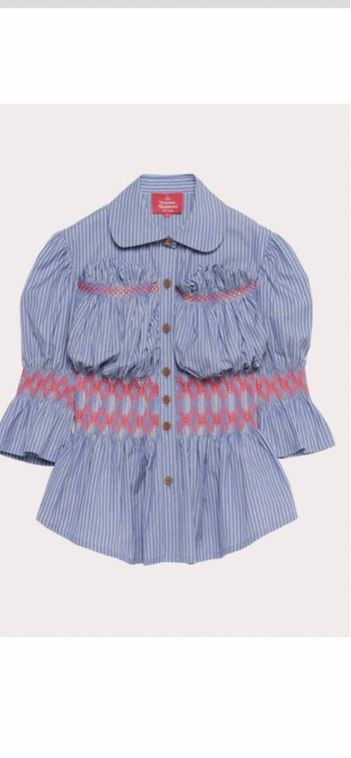 【もえさん専用】#ビビアンウエストウッド　シャーリング　ブラウス