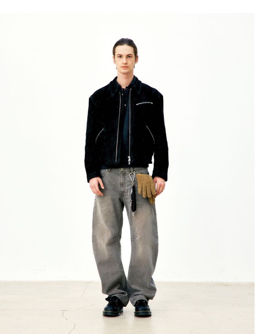 COOR 2025AW ダブルフェイスウールミニマルマルチジャケット