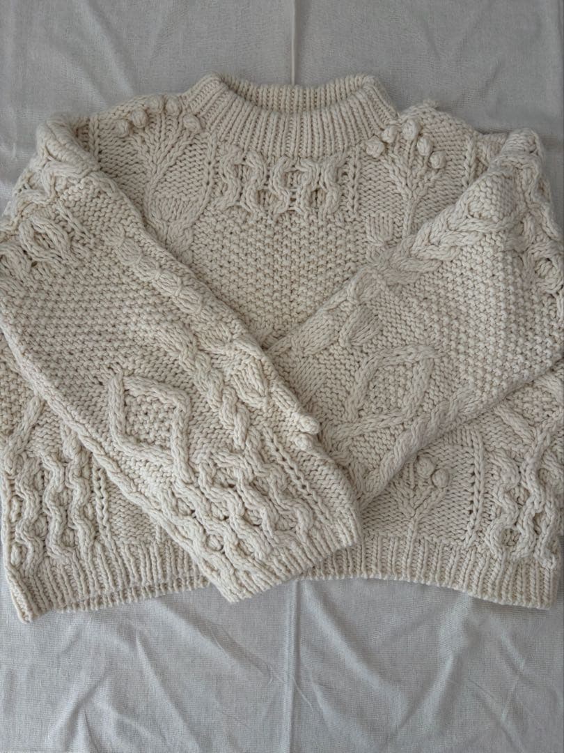 todayful Pattern Hand Knit パターンハンドニット