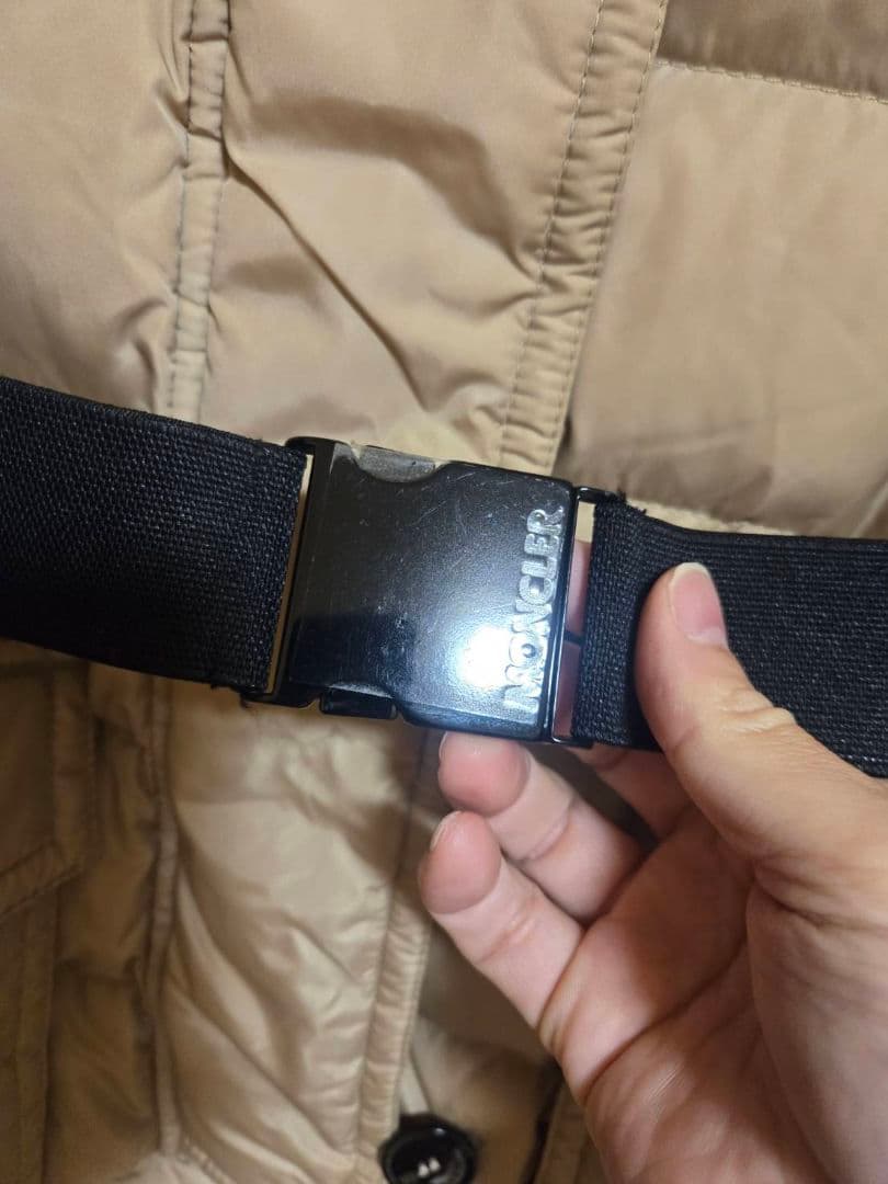 ffさま即決15%OFF　美品備品付！　モンクレール　ジェノブリエ　ロングダウン