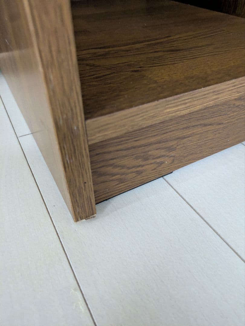 【年代物】ヴィンテージ　キャビネット 棚 収納 木製　ガラス戸