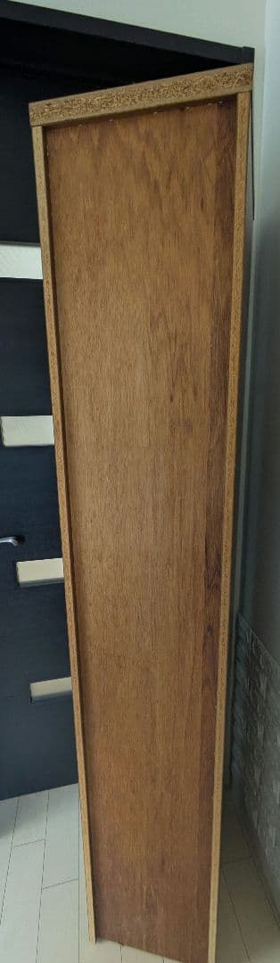 【年代物】ヴィンテージ　キャビネット 棚 収納 木製　ガラス戸