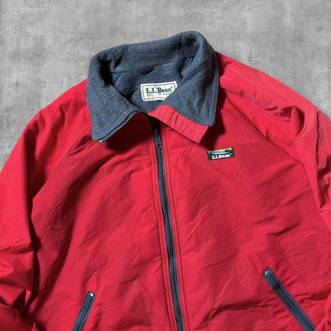 ななし2431 古着USA製80sエルエルビーンウォームアップジャケット短