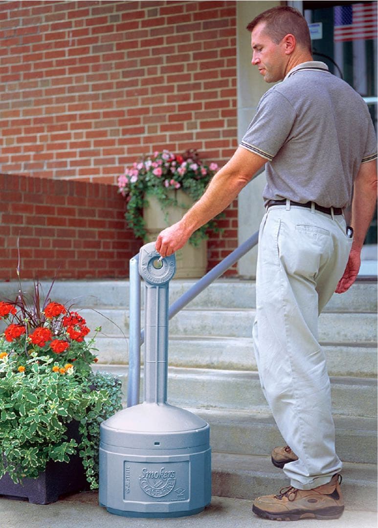 【新品未使用】ジャストライト　シースファイア　自己消化型　屋外　灰皿　自動消火式