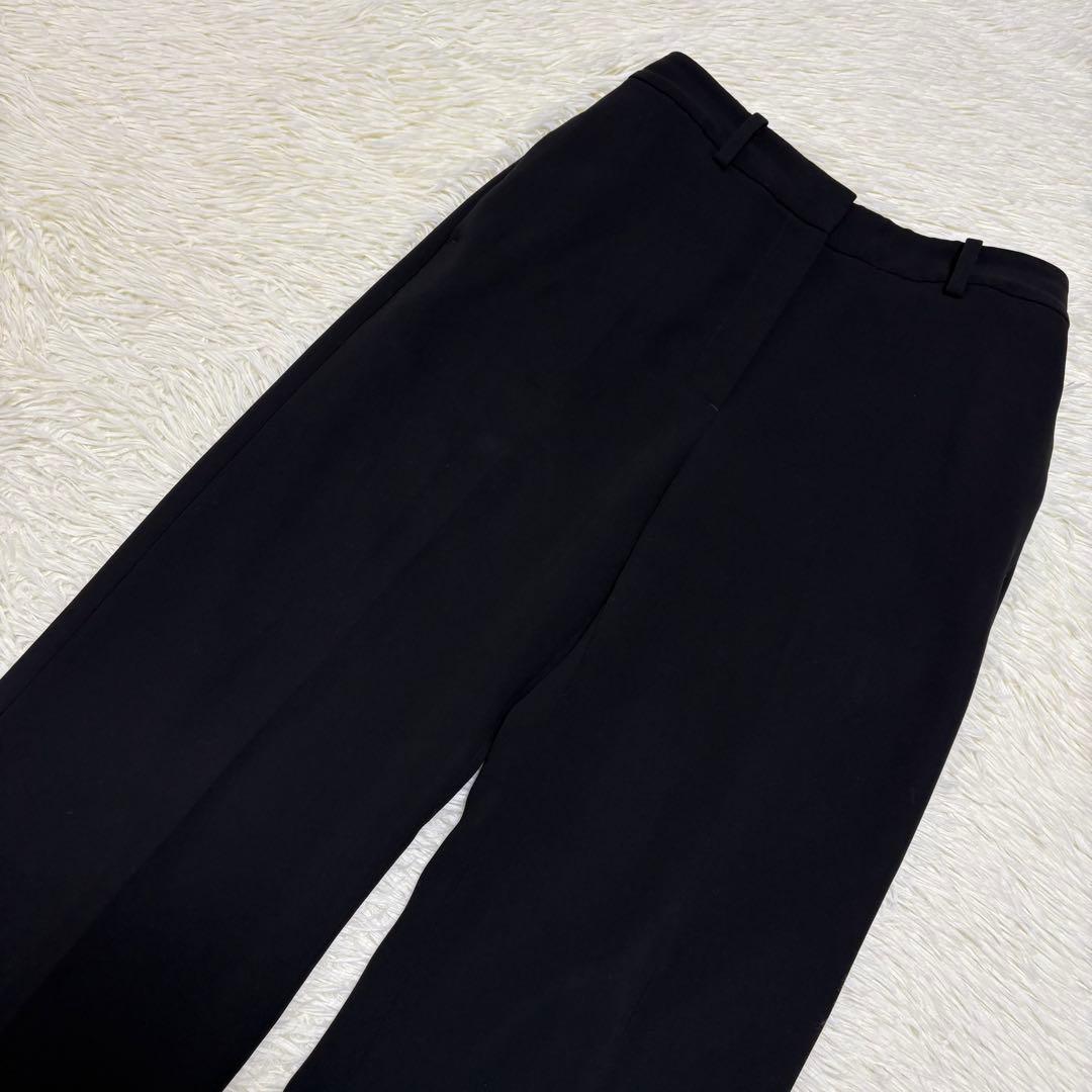 美品 PLST プラステ セットアップ パンツ スーツ 　黒 ブラック