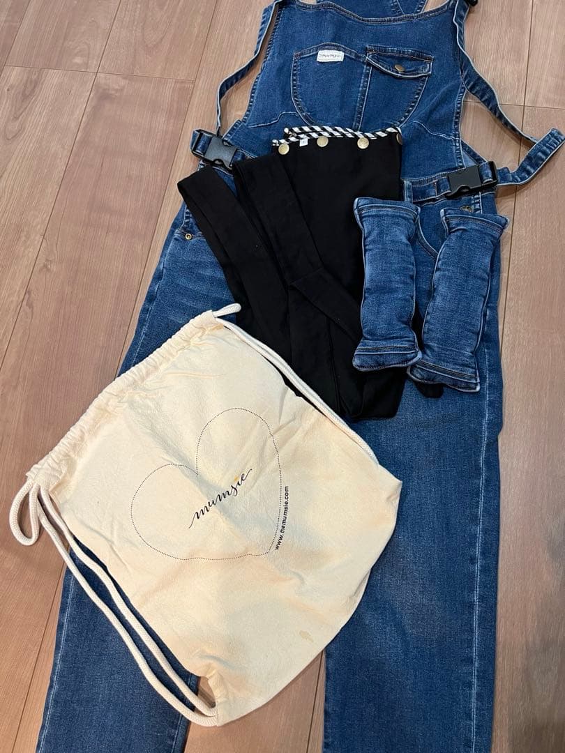 着る抱っこ紐　マムジー サロペット