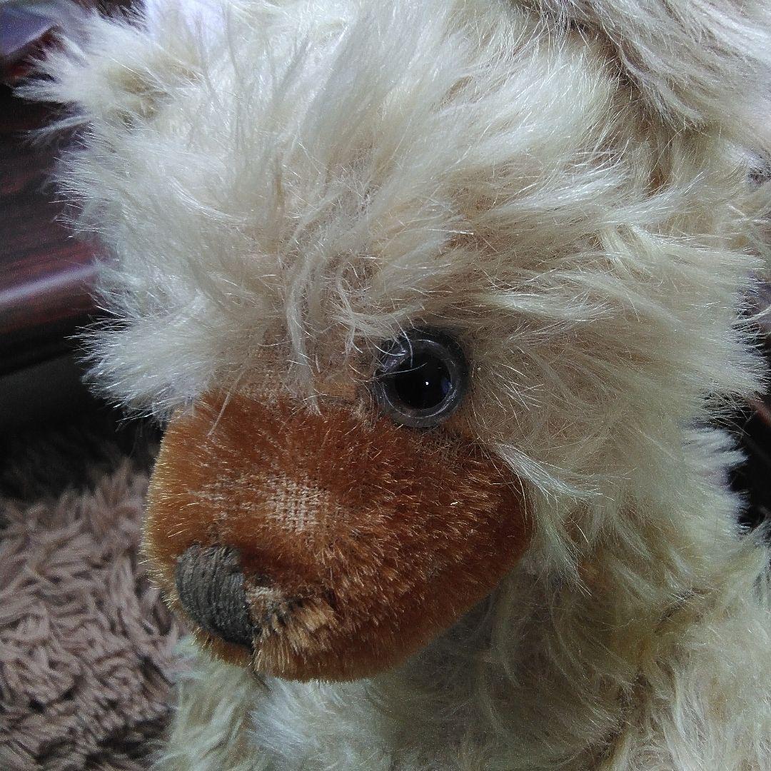 アンティークベア　スーティ　ベージュモヘア