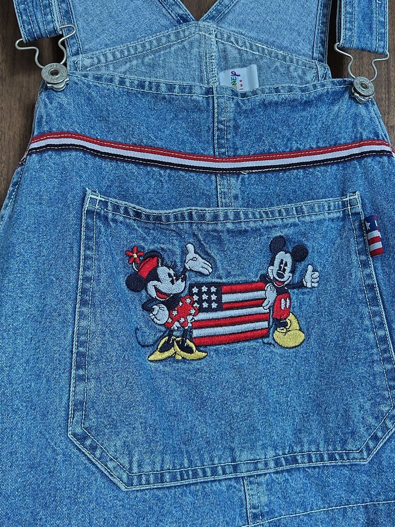 パナマボーイ Disney ワンピース 一点物 ディズニー 古着 サロペット