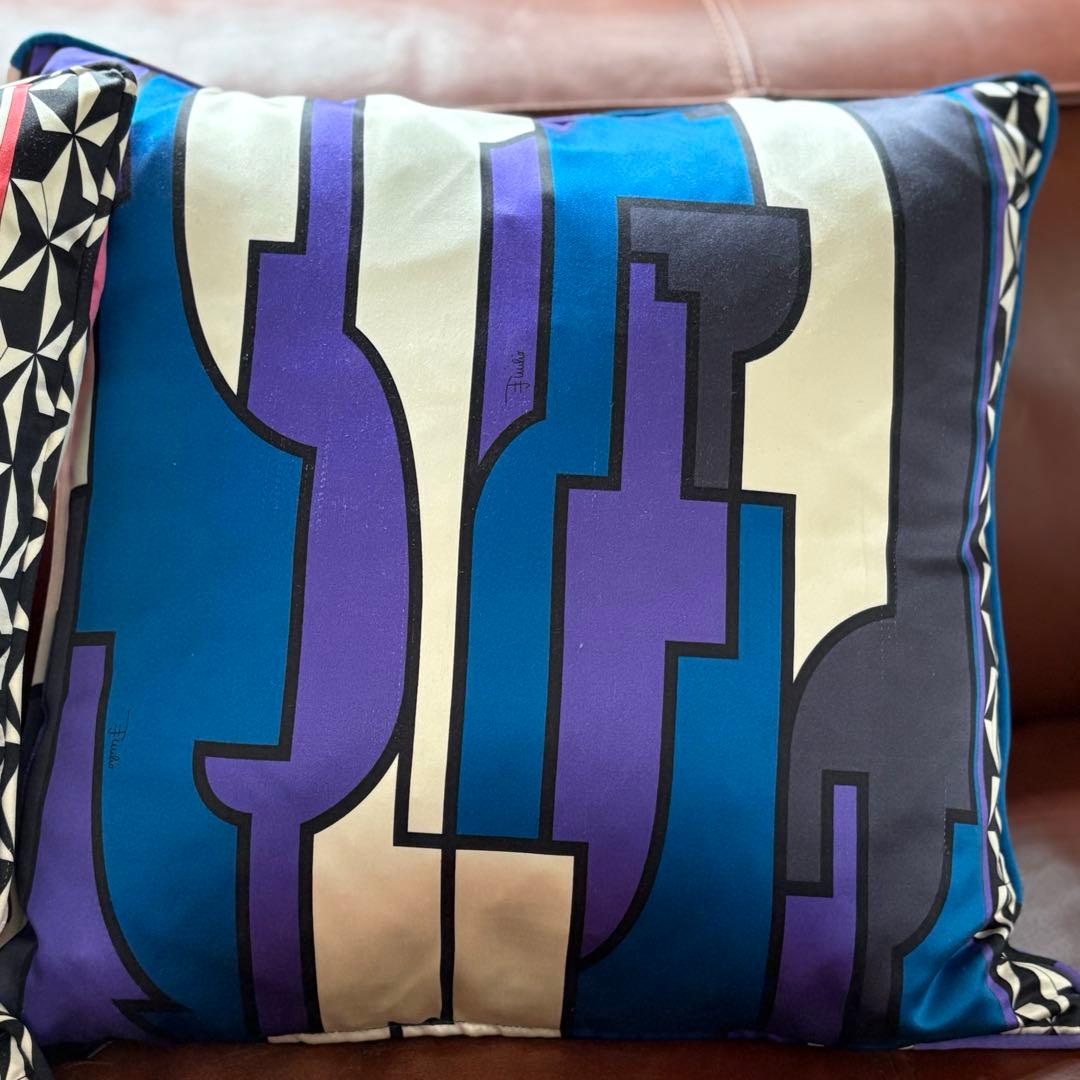 EMILIO PUCCI シルククッション 2個set