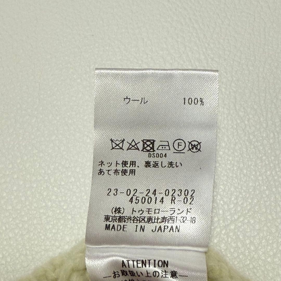 ギャルリーヴィー ファインウール クルーネックプルオーバー ライムイエロー 近年