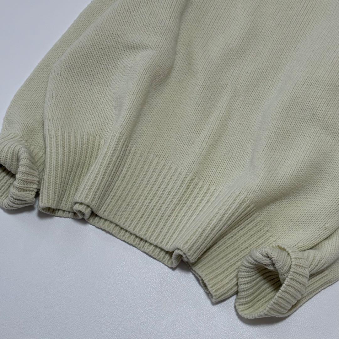 ギャルリーヴィー ファインウール クルーネックプルオーバー ライムイエロー 近年