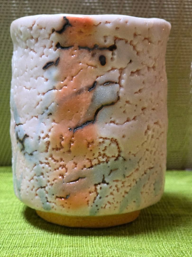 志野焼　湯飲み碗