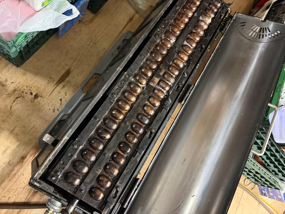 ベビーカステラ機　50穴　使用時間少　旭進ガス製 送料無料