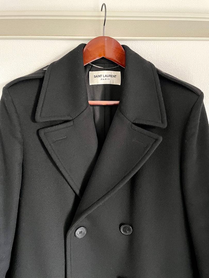 SAINT LAURENT チェスターコート Size 48