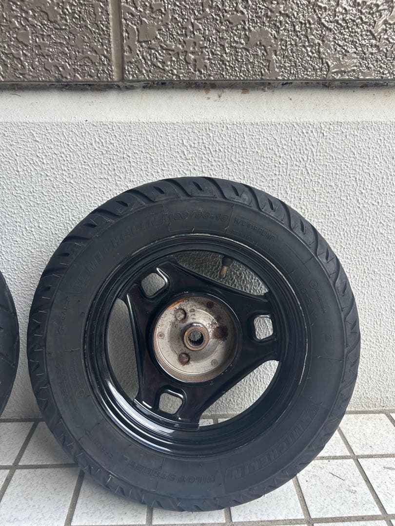 アドレスv125g フロントリアホイールセット