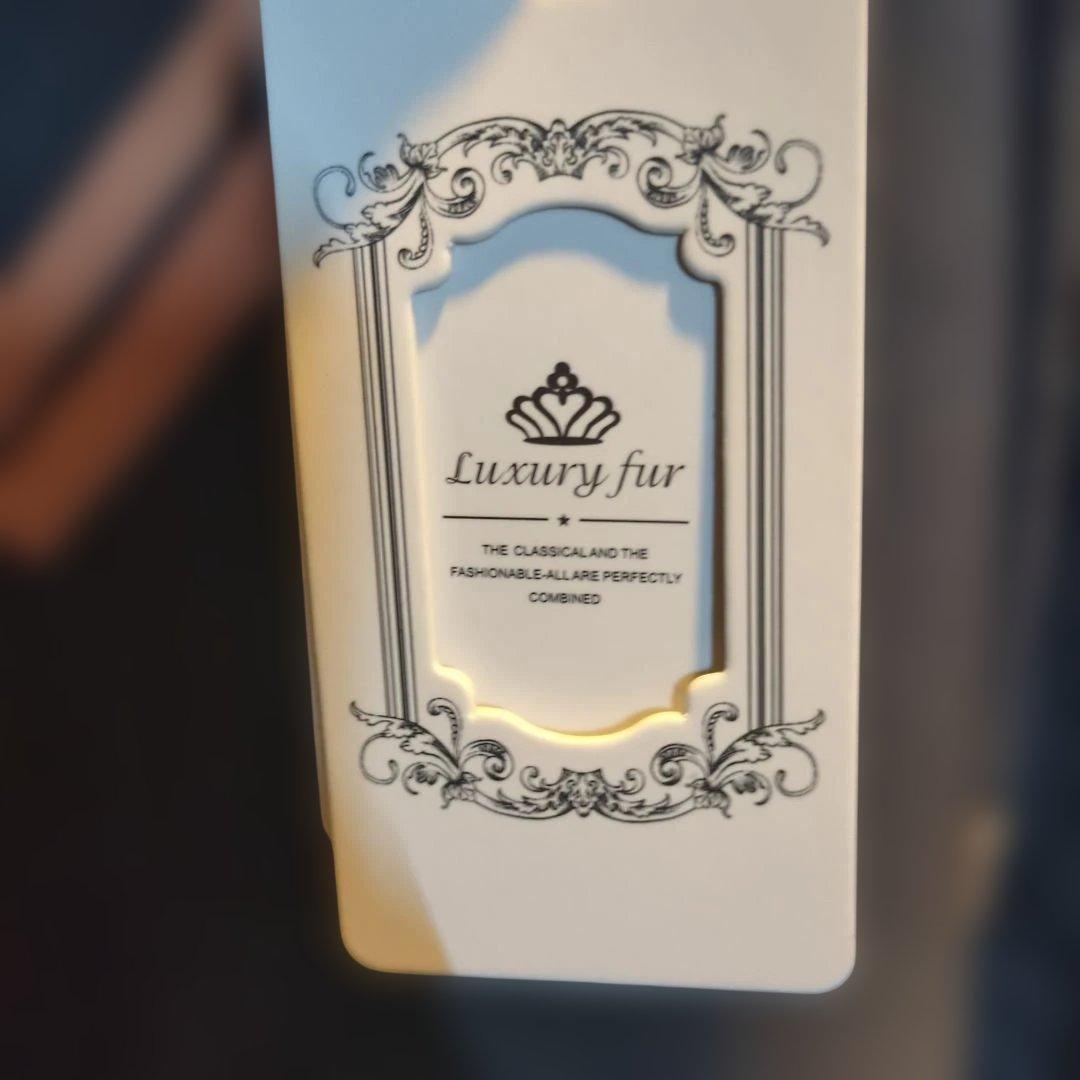 luxury fur フード付きブラックロングコート XLサイズ