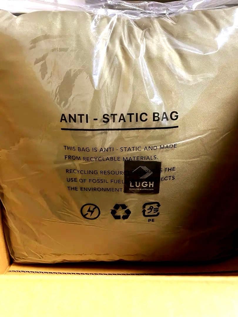 LUGH 魔法瓶ブランケット　Lサイズ　オリーブドラブ